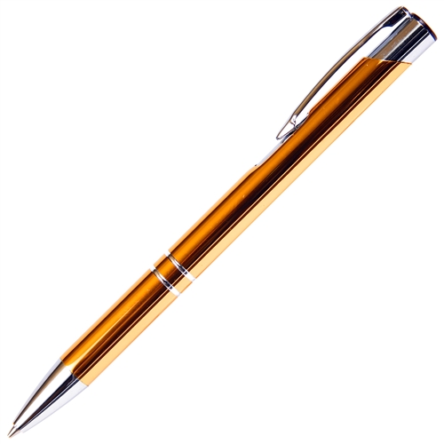 B205 Series Promotional Click Pencil with a Gold aluminum body - Lanier Pens
