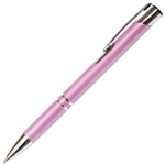 B208 Series Promotional Click Pencil with a Pink aluminum body - Lanier Pens