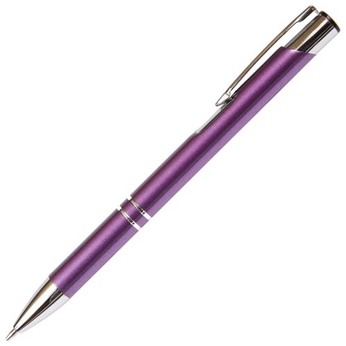 B209 Series Promotional Click Pencil with a Purple aluminum body - Lanier Pens