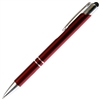 B201 Series Promotional Click Activated Ball Point Pen and Stylus with a Red aluminum body - Lanier Pens