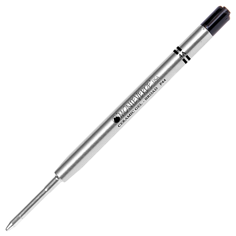 Monteverde Capless Ceramic Gel P44 Ink Refill Compatible with most Parker Style Ballpoint Pens - (Broad Tip 0.9mm), Pens by Lanier