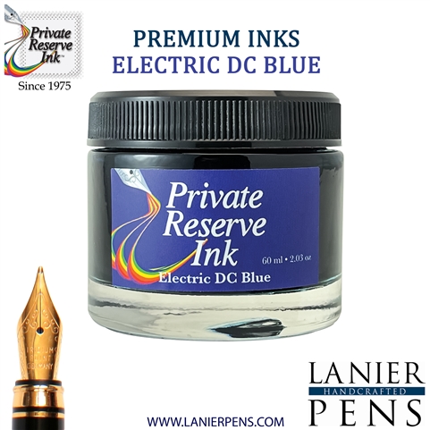 Private Reserve Ink Bottle 60ml - Electric DC Blue (PR17017)