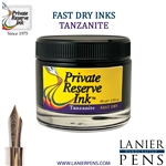 Private Reserve Ink Bottle 60ml - Tanzanite-Fast Dry Ink (PR17043)