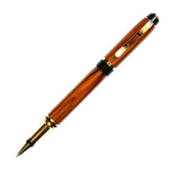 Cigar Rollerball Pen - Burmese Rosewood