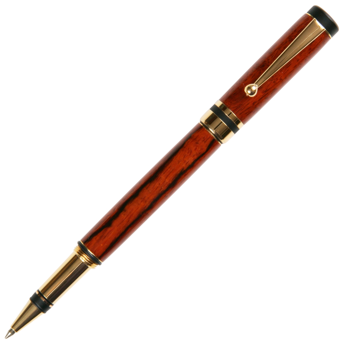 Classic Elite Rollerball Pen - Burmese Rosewood