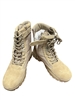 Safara winter 8 inch army military stylish boots fur insulation