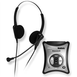 Chameleon 2237 Binaural Telephone Headset & Amplifier Combo