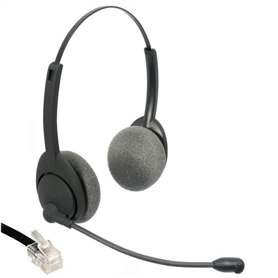 Chameleon 2012-1007 Dual Ear Noise Canceling Telephone Headset