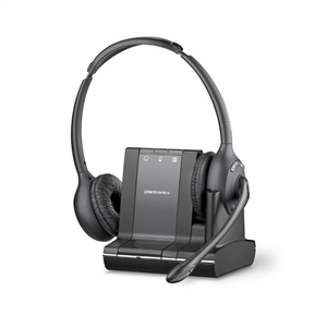 Plantronics Savi W720 Binaural Wireless Headset (Phone + PC + Mobile)