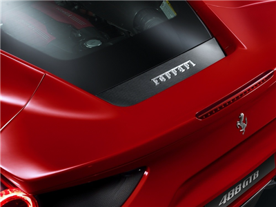 Ferrari 488 Carbon Fiber Rear Aerodynamic Duct