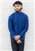 Boys/Mens Mock Neck Long Sleeve (Shiny Spandex)