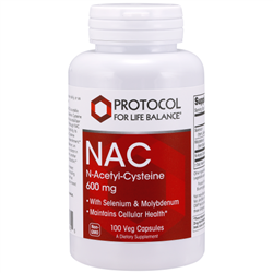 NAC 600mg - 100 Veg Capsules