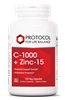 C-1000 + Zinc-15 (1,000 mg Vitamin C + 15 mg Zinc Bisglycinate)