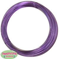 1mm Lavender aluminum beading wire 18 Gauge