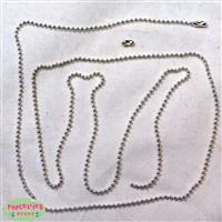 1.5mm Ball Chain 27" piece