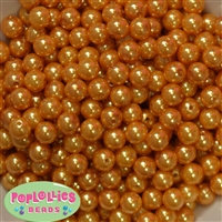 10mm Bulk Gold Faux Pearls sold in packages of 475 beads