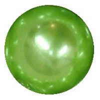 10mm Lime Green Faux Pearl Beads sold individually