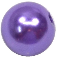 10mm Purple Faux Pearl Beads sold individually