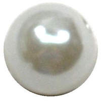 10mm White Faux Pearl Beads sold individually