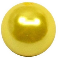 10mm Yellow Pearl Bead