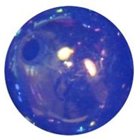 12mm Acrylic Royal blue bubble Bead