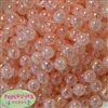 12mm Coral Crackle Beads sold in packages of 50 beads