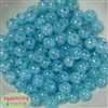 12mm bulk Cyan Blue Crackle Beads 200 pc