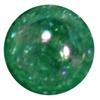 12mm Acrylic Emerald Green Crackle Bubblegum Beads sold by the bead