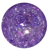 12mm Purple Crackle Beads sold individually