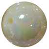 12mm Cream AB Finish Miracle Acrylic Bubblegum Beads