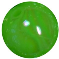 12mm Neon Lime AB Finish Miracle Acrylic Bubblegum Beads