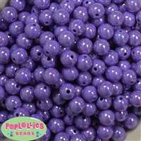 12mm Purple AB Finish Miracle Acrylic Bubblegum Beads