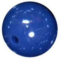 12mm Royal Blue AB Finish Miracle Acrylic Bubblegum Beads