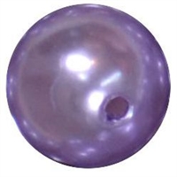 12mm Lavender Faux Pearl Bead