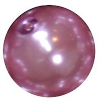 12mm Mauve Faux Pearl Bead