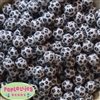 12mm Paw Print Bubblegum Beads