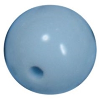 12mm Baby Blue Acrylic Bubblegum Bead