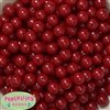 12mm Burgundy  Acrylic Bubblegum Beads