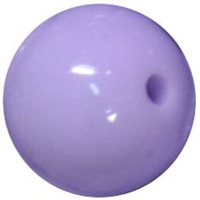 12mm Lavender Acrylic Bubblegum Beads