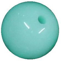 12mm Mint Green Acrylic Bubblegum Beads