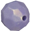14mm lavender Faceted Acrylic Bubblegum Bead