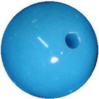 14mm Sky Blue Acrylic Bubblegum Bead