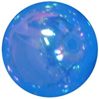 16mm Blue Bubble Acrylic Bubblegum Beads