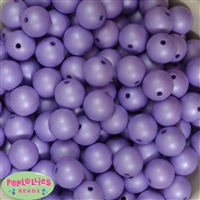 16mm Lavender Matte Beads 20pc