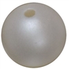 16mm Matte White Bead