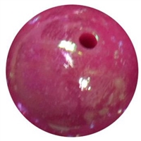 16mm Cranberry Miracle Bead