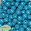 16mm Teal Miracle Beads 20pc