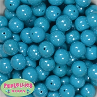 16mm Teal Miracle Beads 20pc