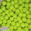 16mm Neon Yellow Beads 20pc