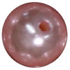 16mm Baby Pink Pearl Bead